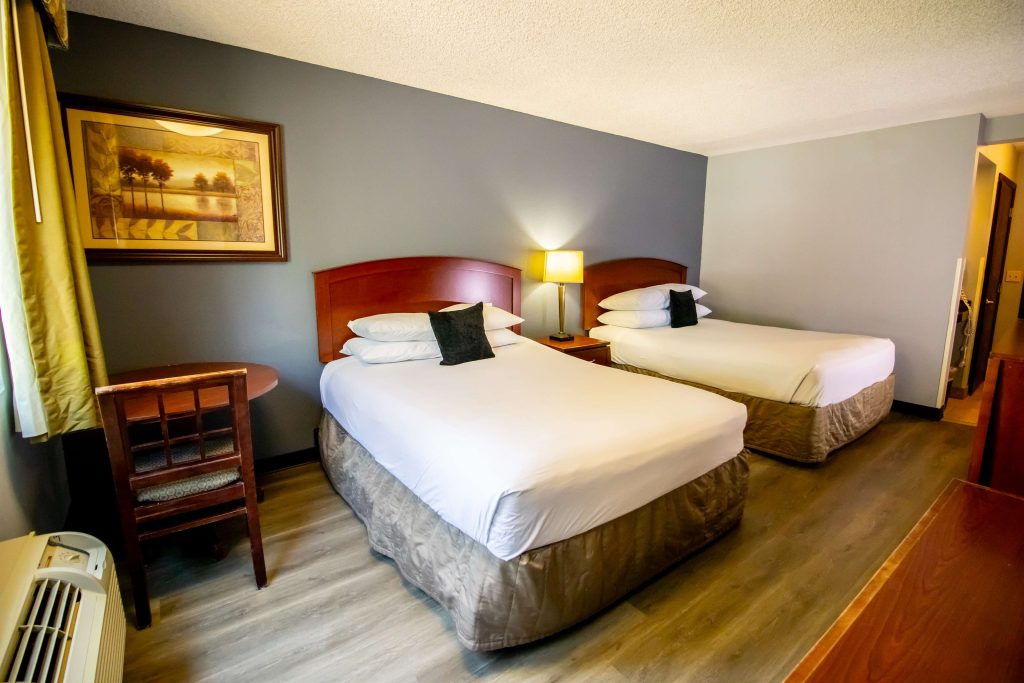 Accessible room with two queen beds